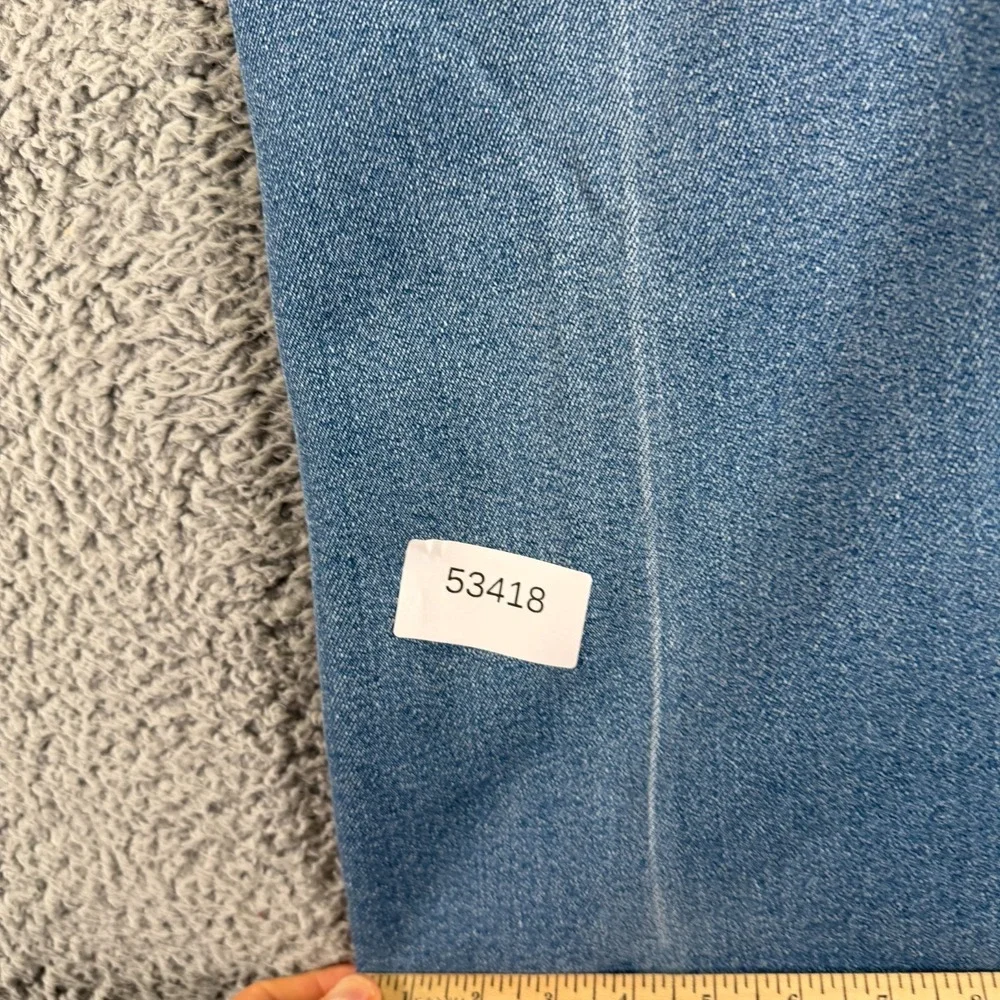 Levi's 517 Jeans Mens 40x29 Blue Cotton Denim Bootcut Leg Workwear Faded Travel